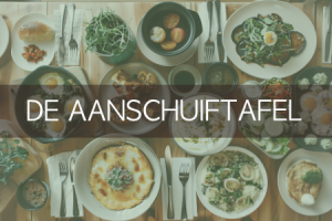 promo-foto van de aanschuiftafel Bij Moeders