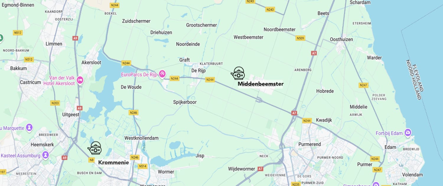 bijmoeders map Bij Moeders op de kaart